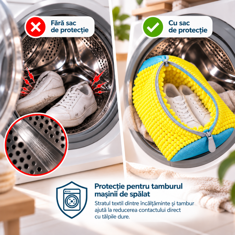 Protecție pentru încălțăminte și tambur